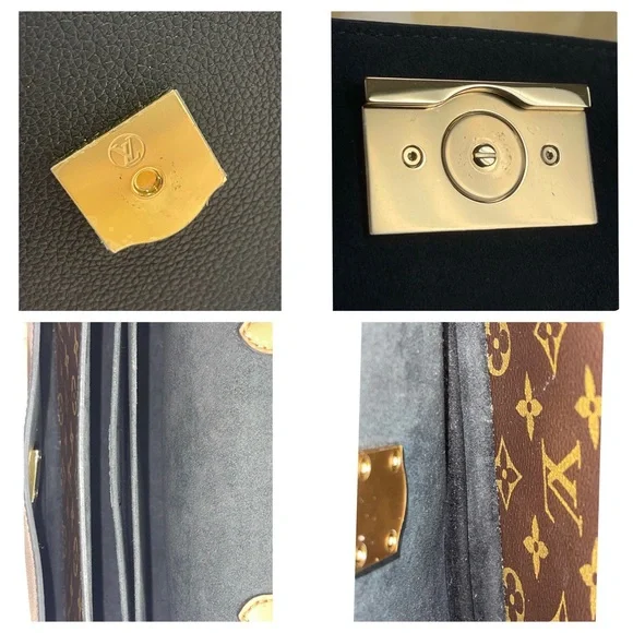 Louis Vuitton Vaugirard Handbag Monogram Canvas with Leather / authentic - Picture 13 of 14